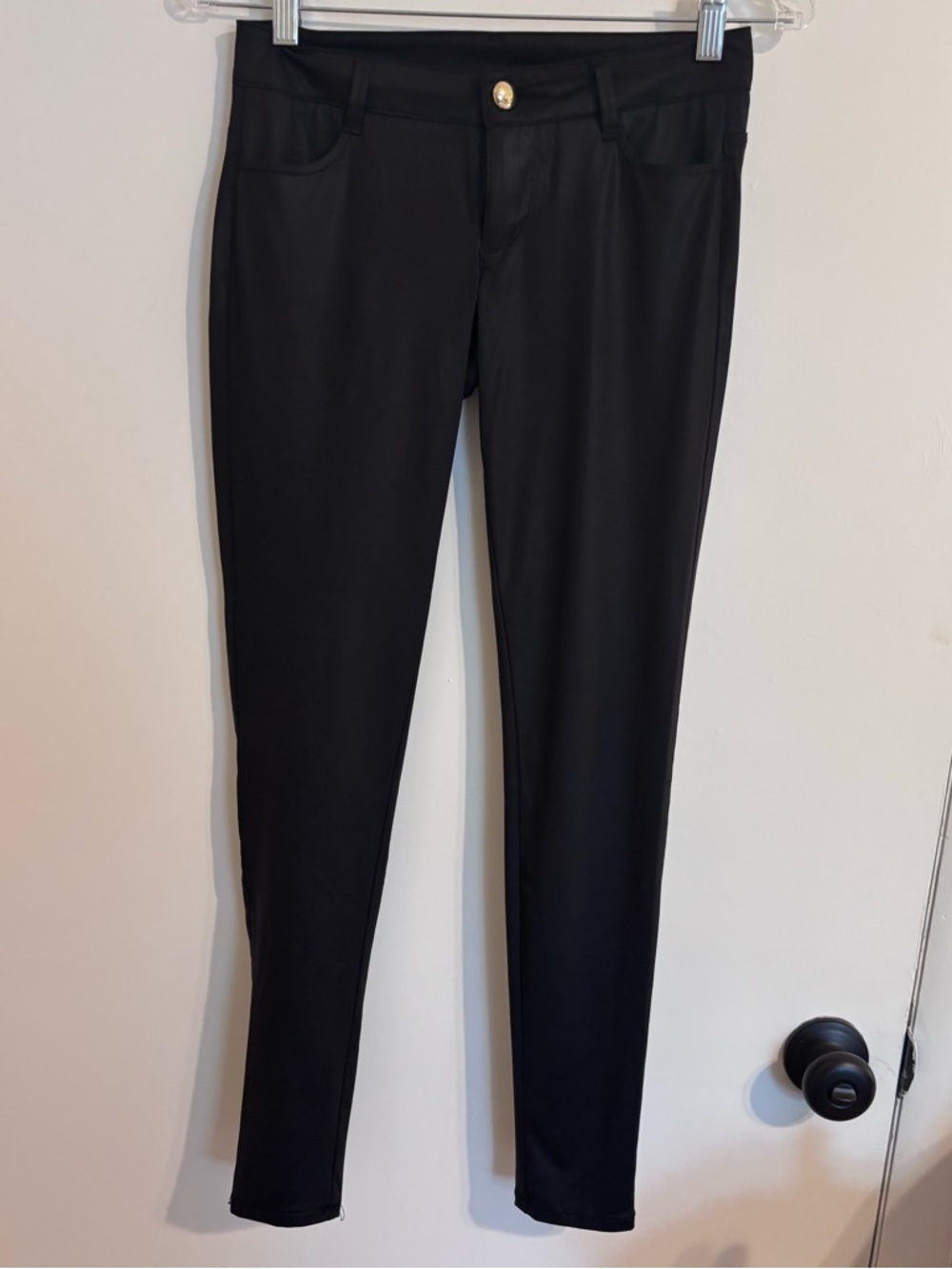Hannah Black Stretch jeggings